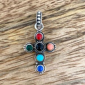Sterling cross pendant